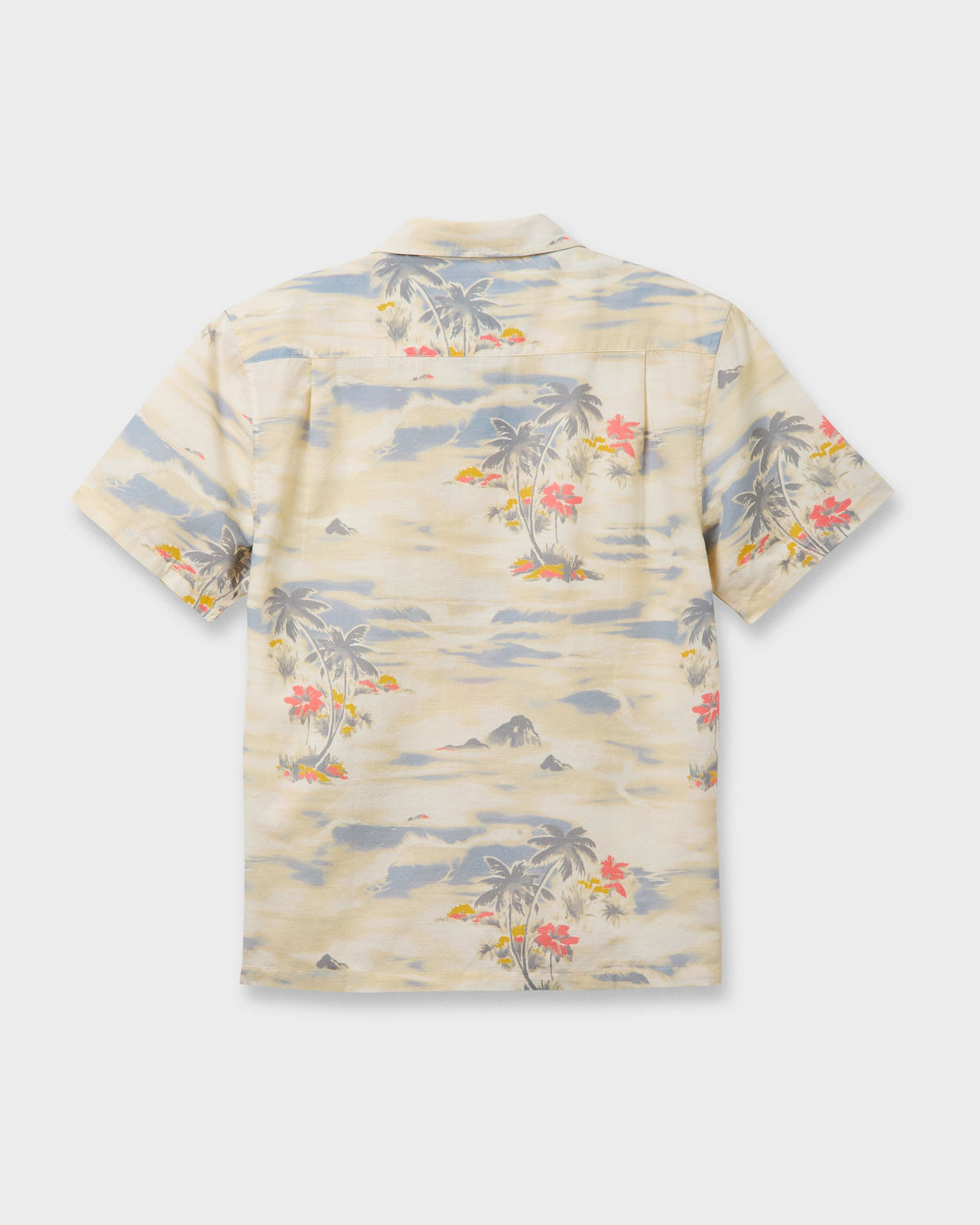 Tropical Surf Casual Short Sleeve Shirt - Birch | Quick Silver