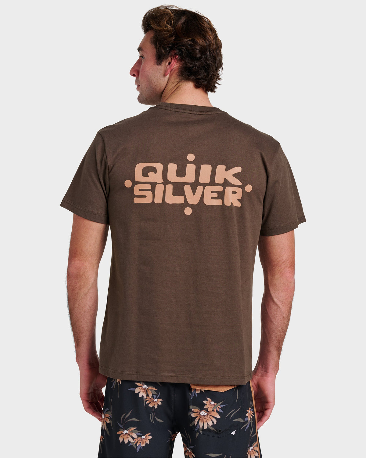 Primitive Scripture Classic T-shirt - Chocolate Brown | Quick Silver