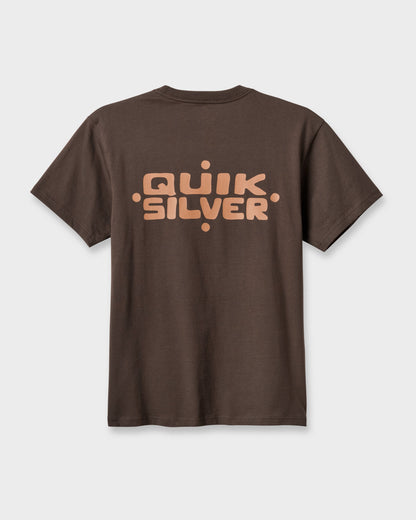 Primitive Scripture Classic T-shirt - Chocolate Brown | Quick Silver