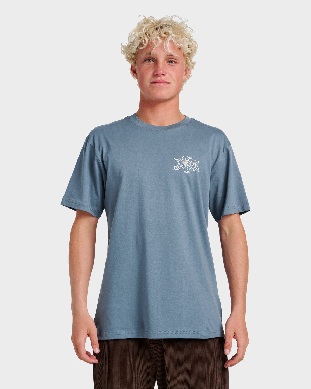 Floral Needs Classic T-shirt - China Blue | Quick Silver