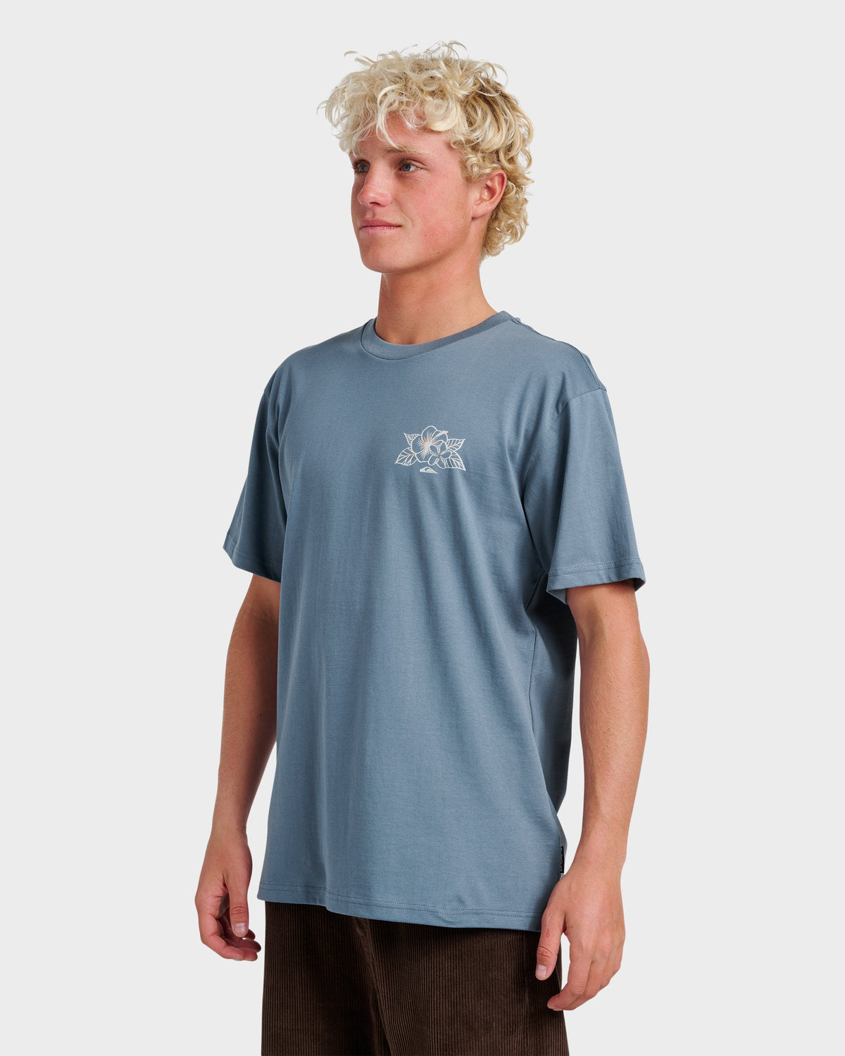 Floral Needs Classic T-shirt - China Blue | Quick Silver