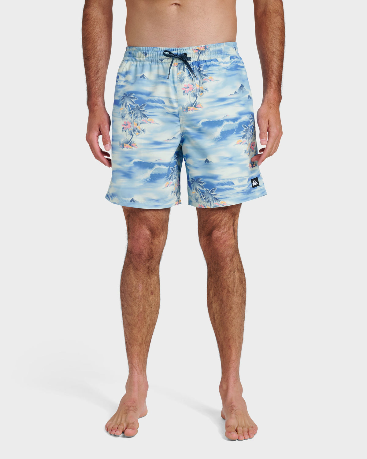 Everyday Tropical Surf 17" Swim Trunks - Total Eclipse | Quick Silver