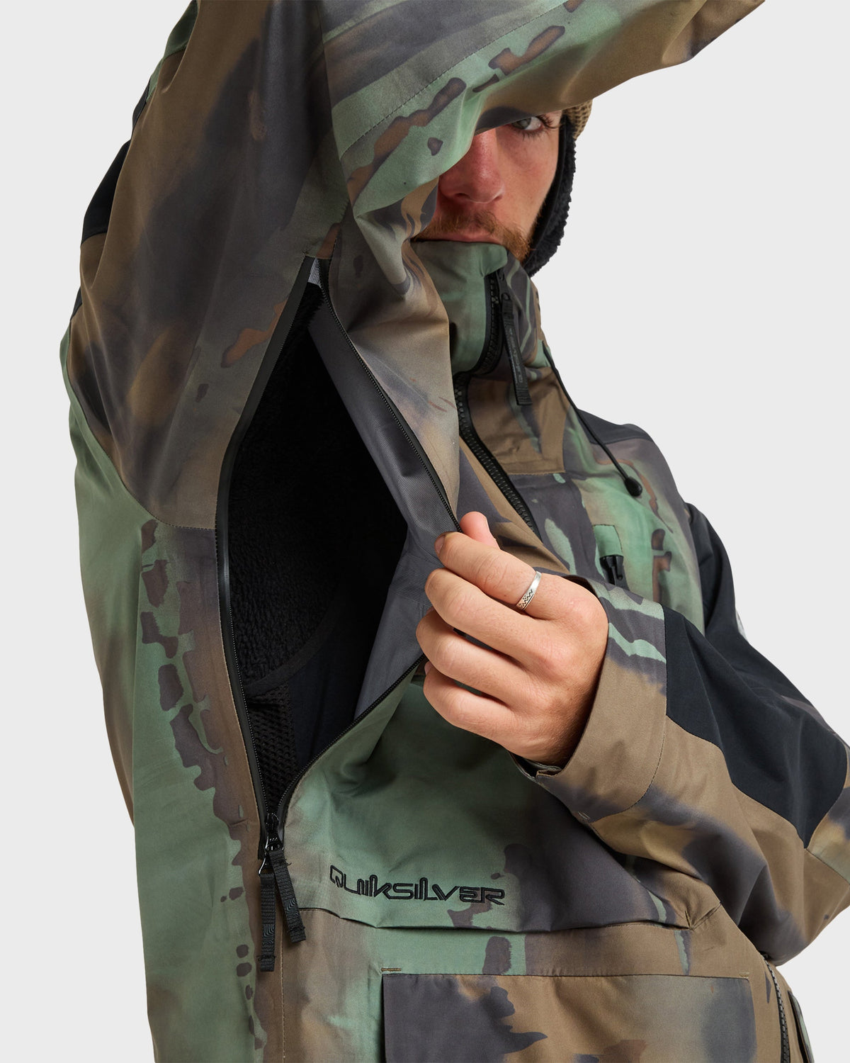 Highline Pro 3L GORE-TEX® Snow Jacket for Men | Quick Silver