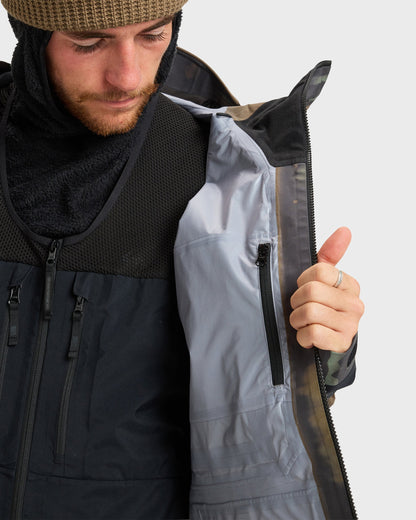 Highline Pro 3L GORE-TEX® Snow Jacket for Men | Quick Silver