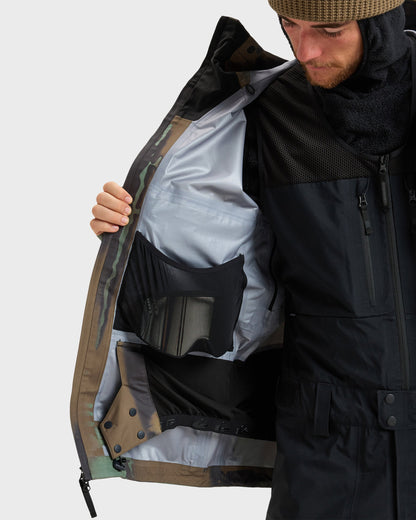 Highline Pro 3L GORE-TEX® Snow Jacket for Men | Quick Silver
