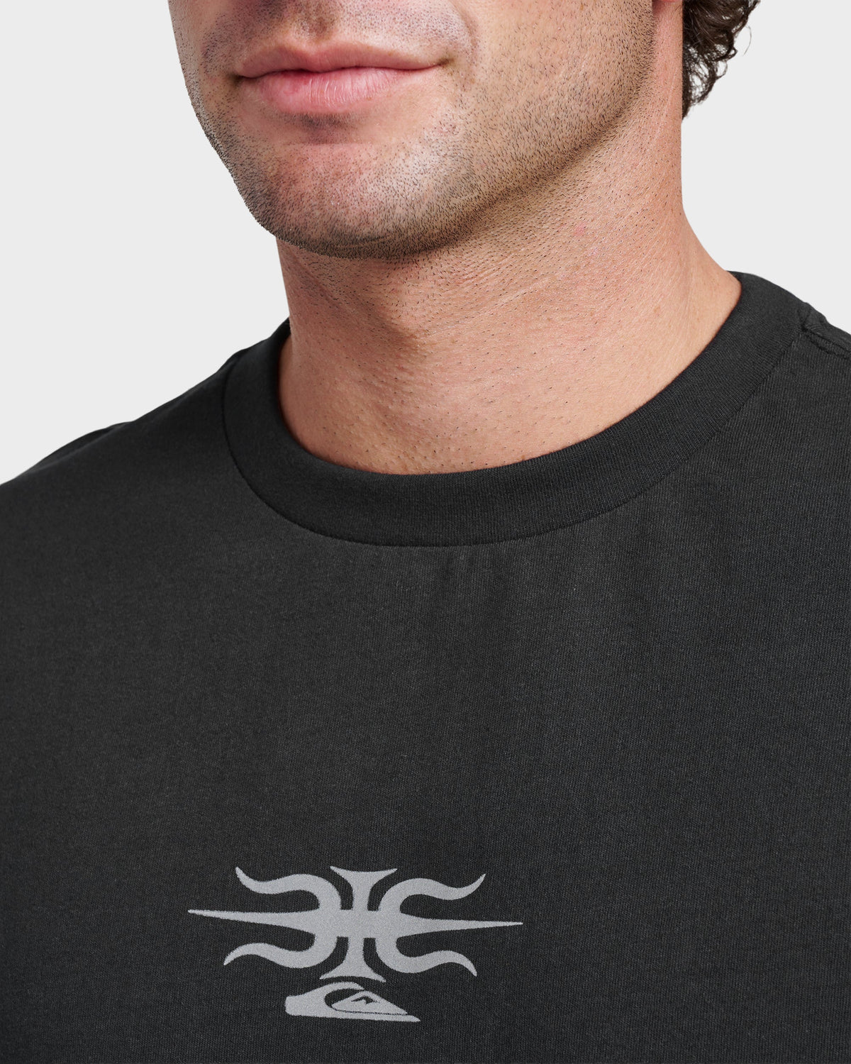 Stretch Tribal Mercury T-Shirt - Black | Quick Silver