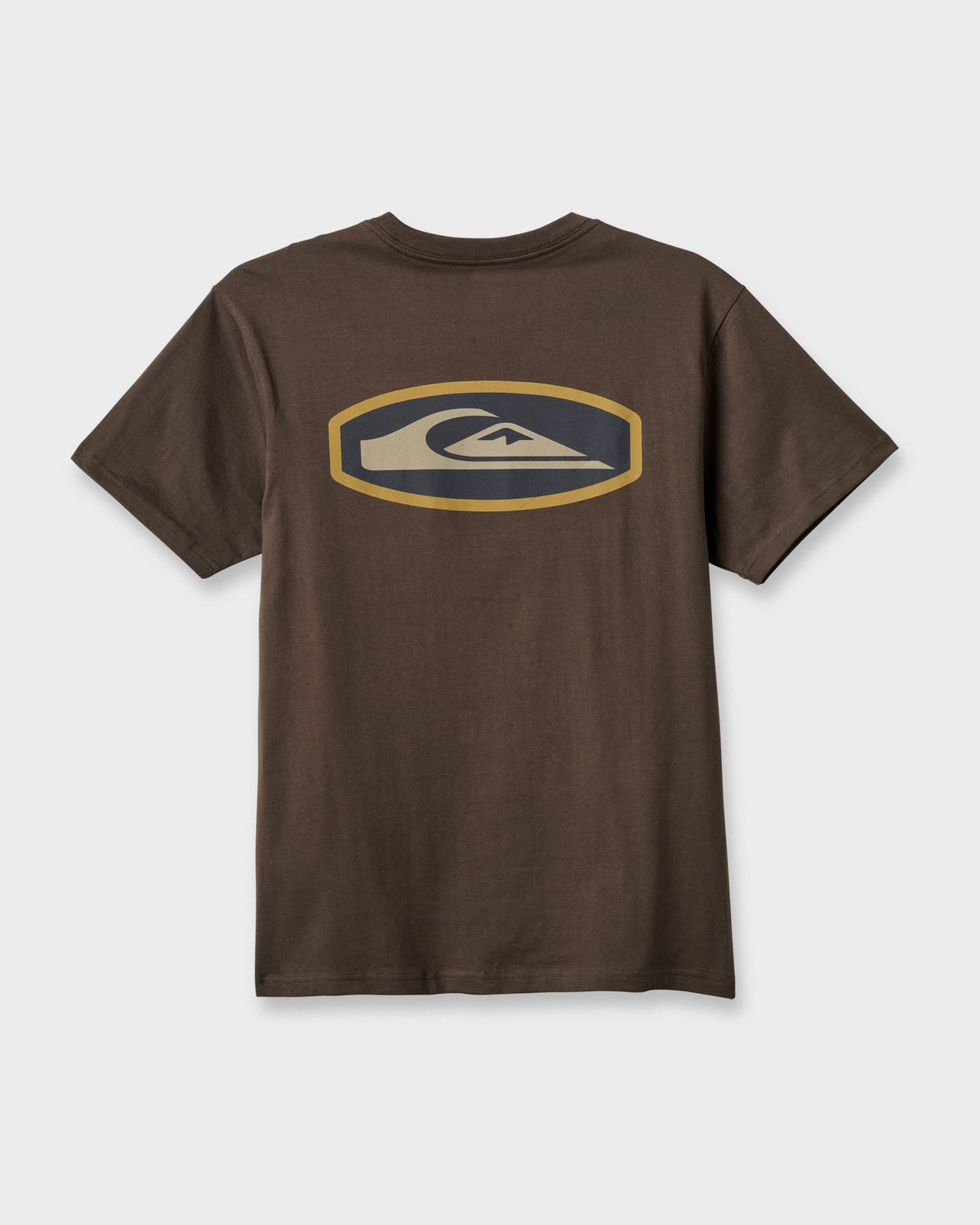 Stadium Emblem Classic T-shirt - Chocolate Brown | Quick Silver