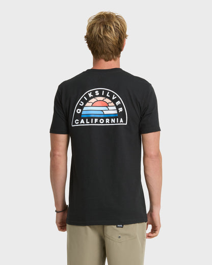 Ca Peelers T-Shirt - Black | Quick Silver