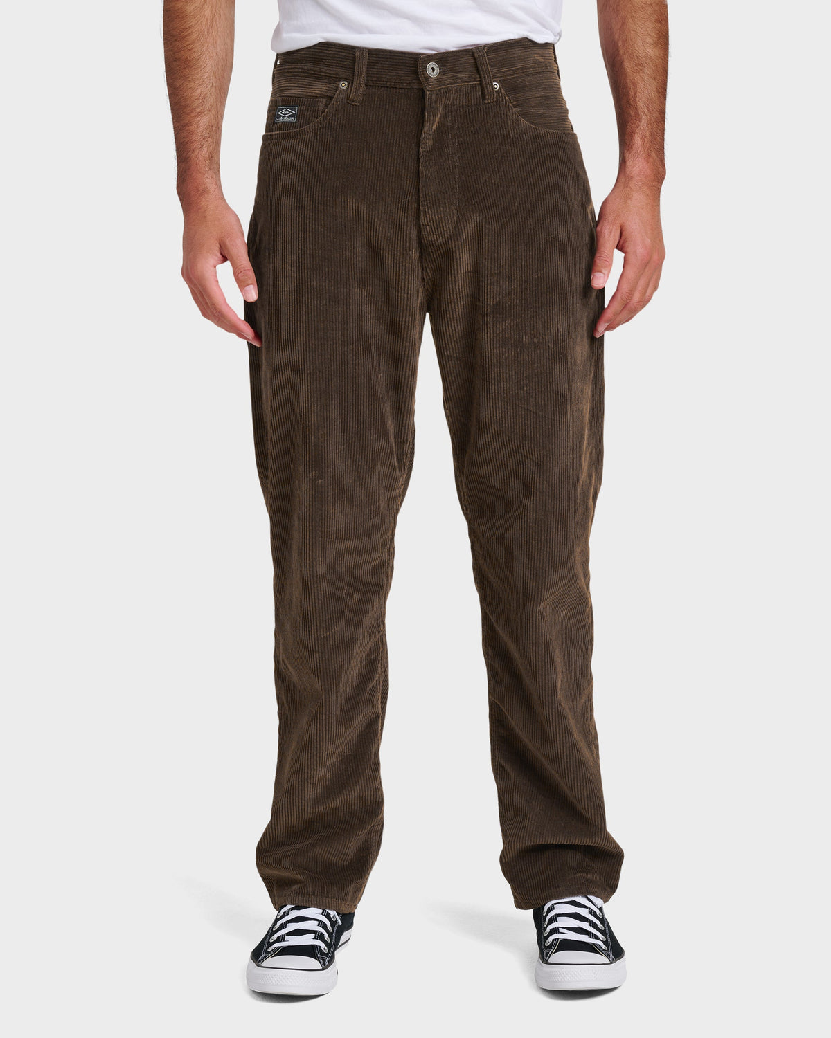 Landers Cord Pants - Chocolate Brown | Quick Silver