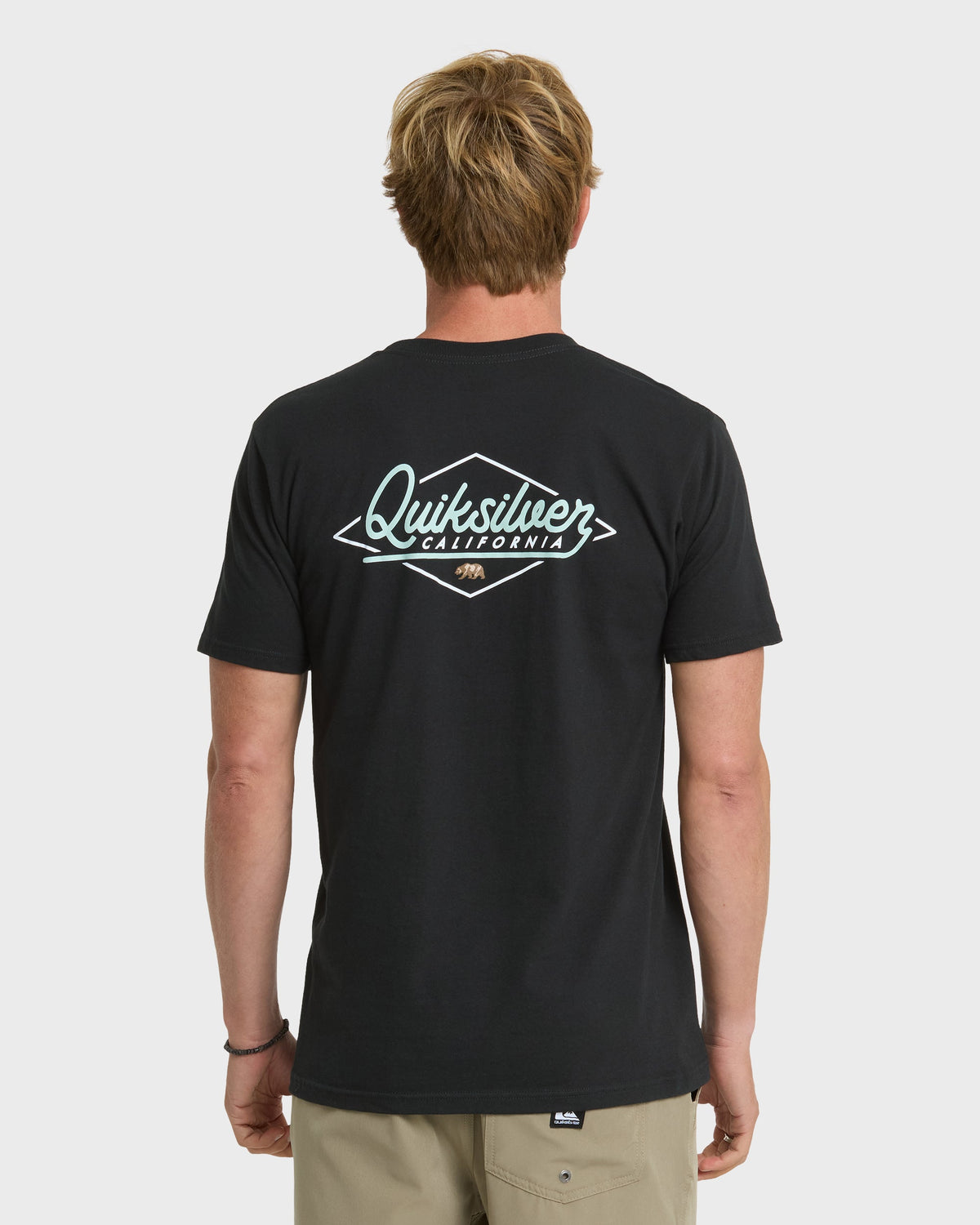 Cali Gold T-Shirt - Black | Quick Silver