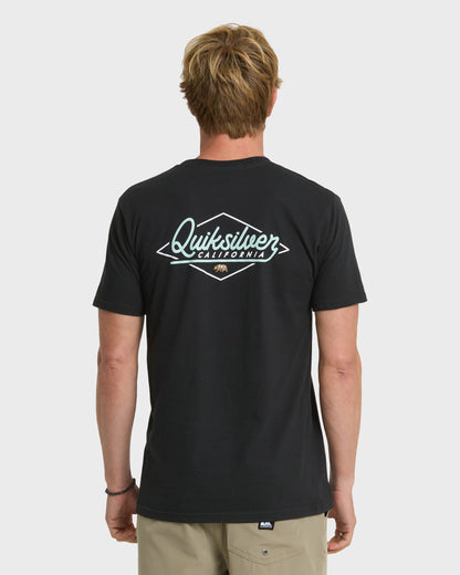 Cali Gold T-Shirt - Black | Quick Silver