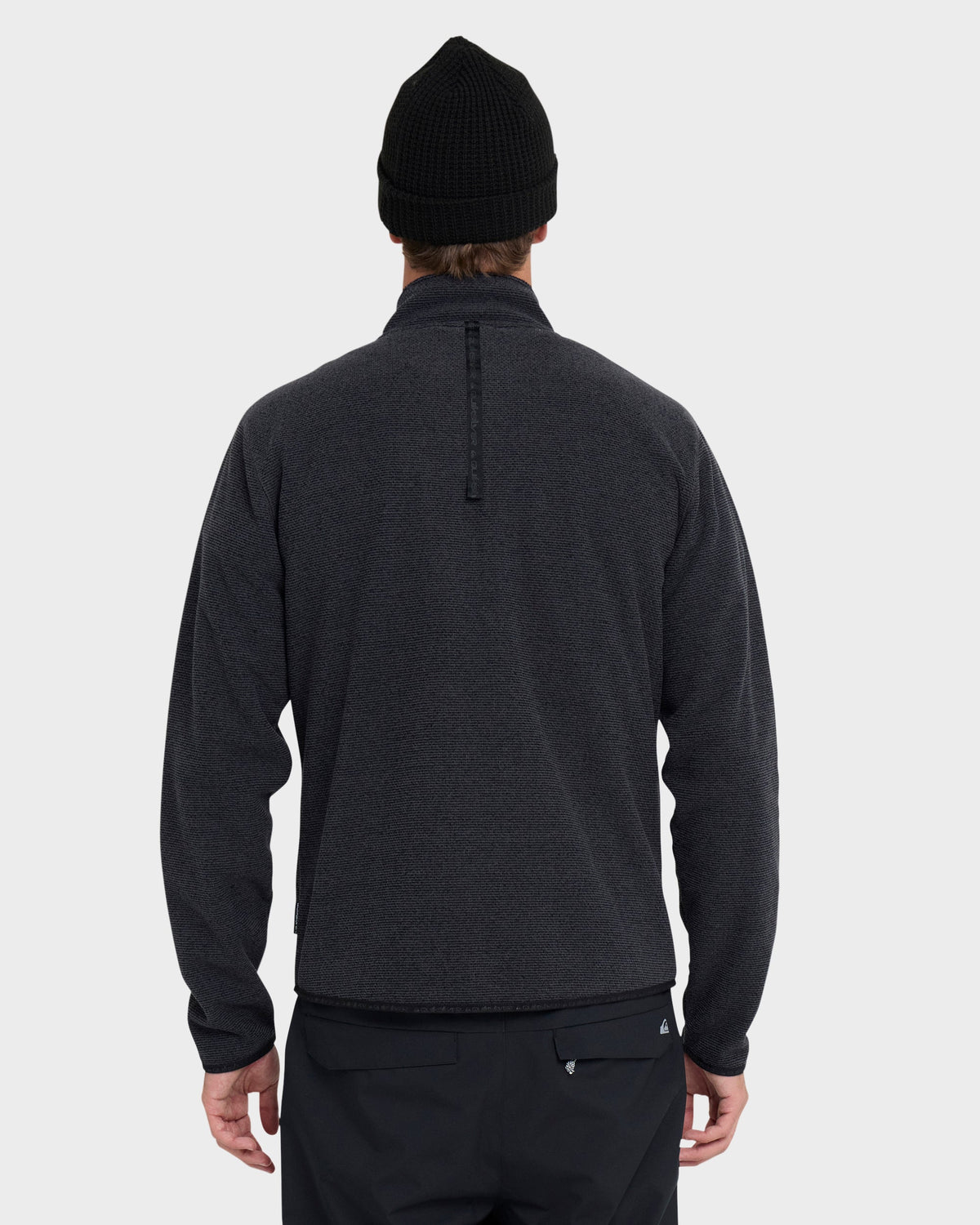 Aker Full Zip Technical Fleece - Black | Quick Silver