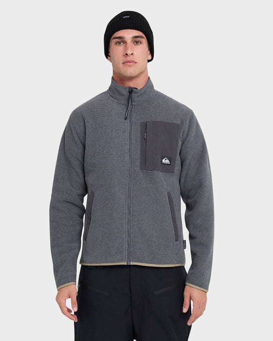 Aker Full Zip Technical Fleece - Quarry | Quick Silver