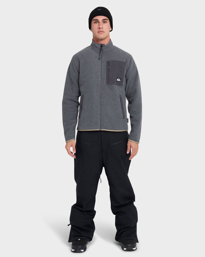 Aker Full Zip Technical Fleece - Quarry | Quick Silver