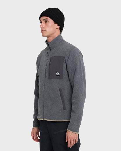 Aker Full Zip Technical Fleece - Quarry | Quick Silver
