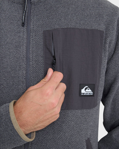 Aker Full Zip Technical Fleece - Quarry | Quick Silver