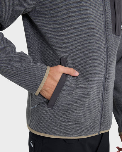 Aker Full Zip Technical Fleece - Quarry | Quick Silver
