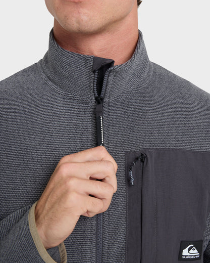 Aker Full Zip Technical Fleece - Quarry | Quick Silver