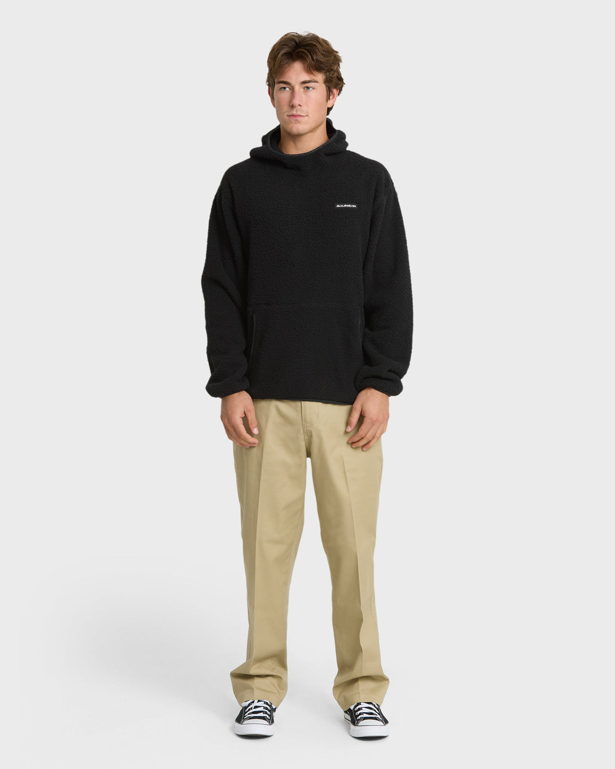 Warm Up Technical Hoodie - Black | Quick Silver
