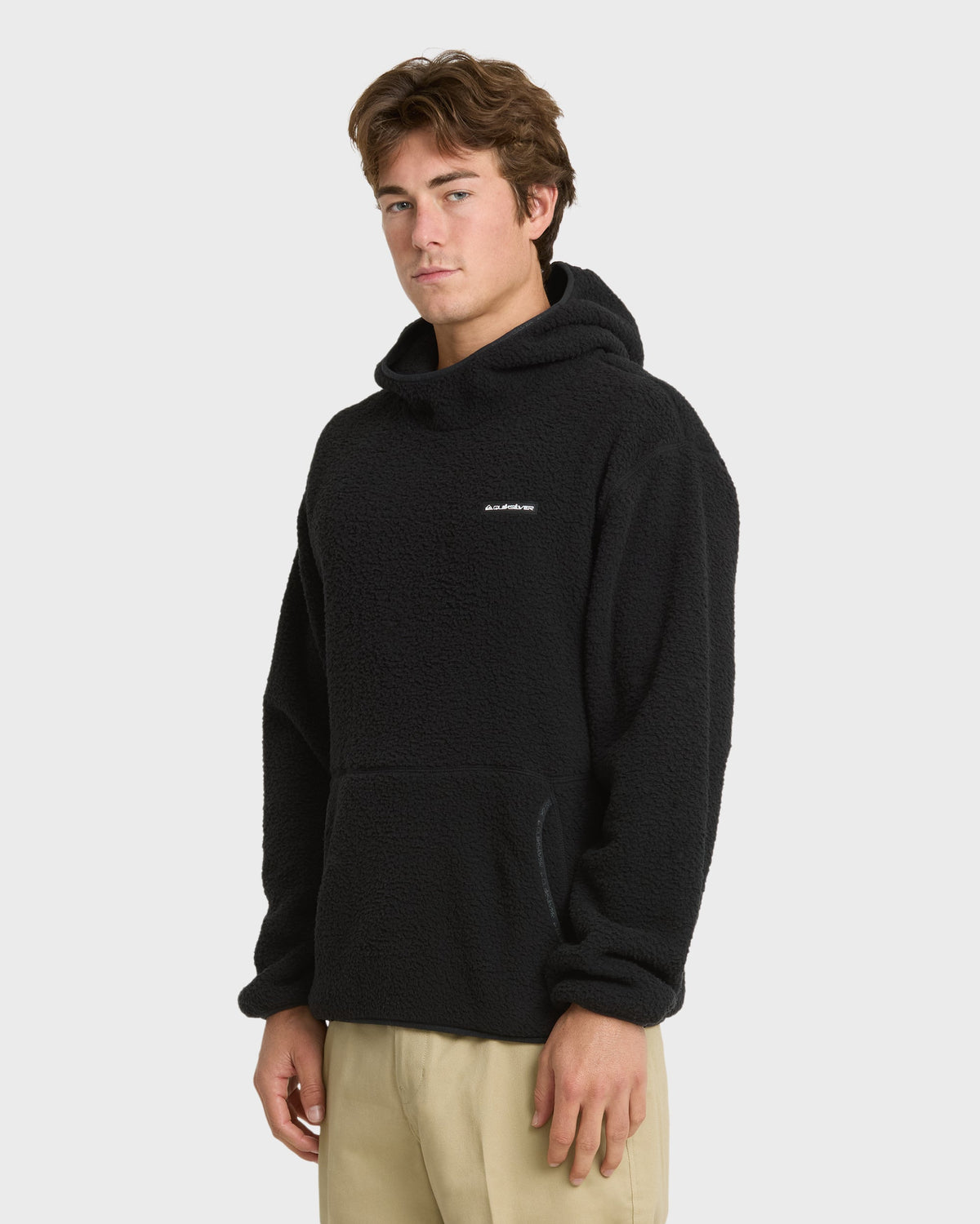Warm Up Technical Hoodie - Black | Quick Silver