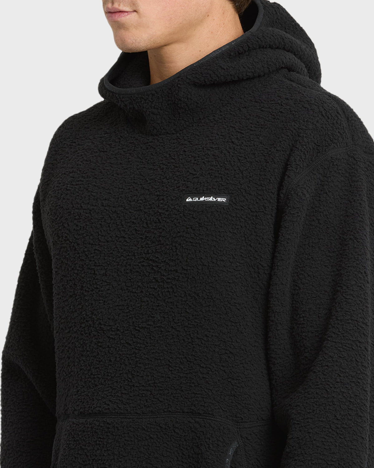 Warm Up Technical Hoodie - Black | Quick Silver