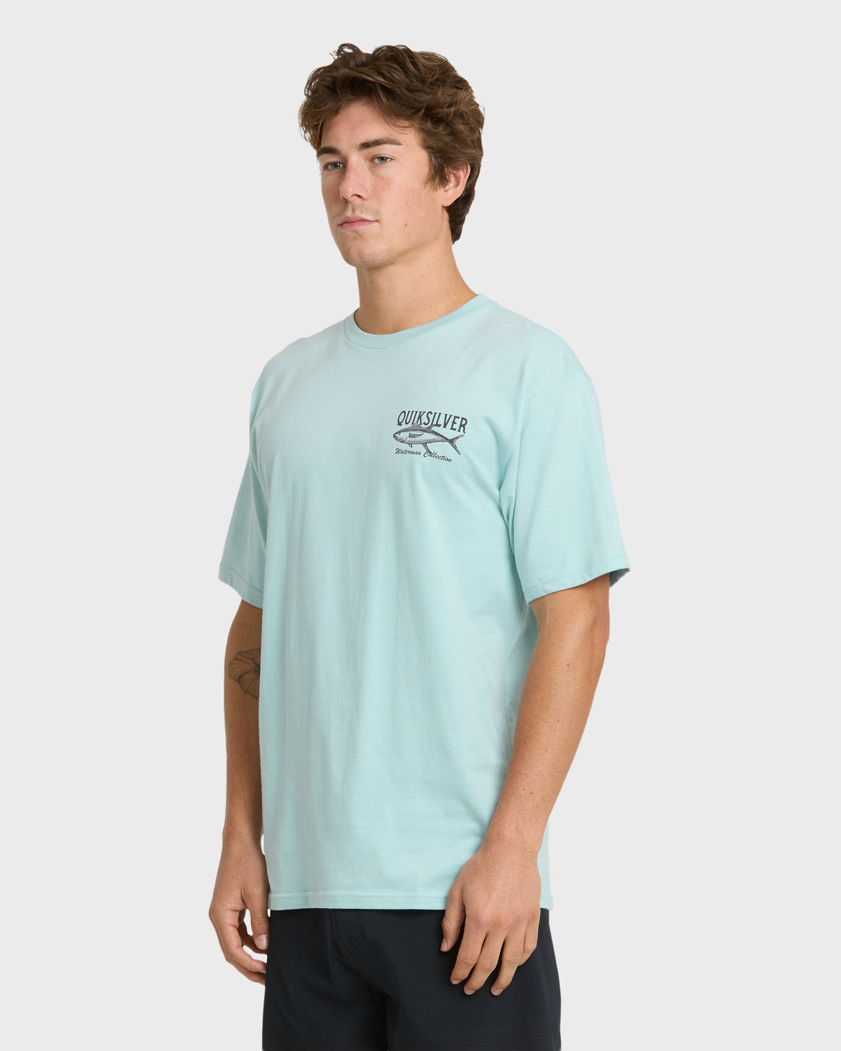 Waterman Deep Waters Classic T-shirt - Sterling Blue | Quick Silver