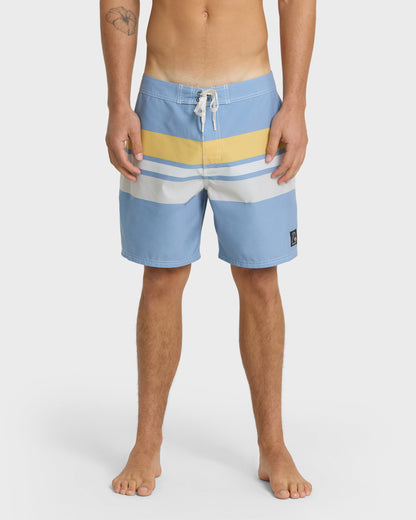 Original Straight Leg 18" Boardshorts - Ashley Blue | Quick Silver