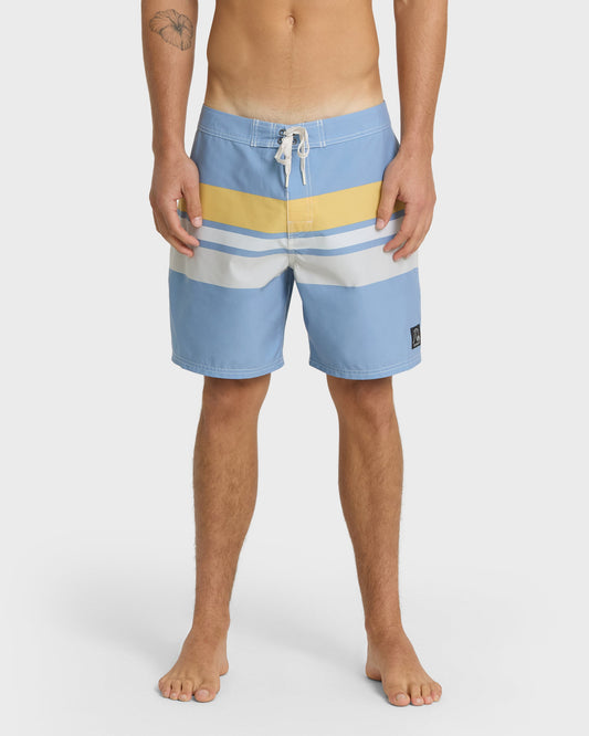 Original Straight Leg 18" Boardshorts - Ashley Blue | Quick Silver