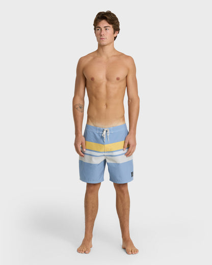 Original Straight Leg 18" Boardshorts - Ashley Blue | Quick Silver