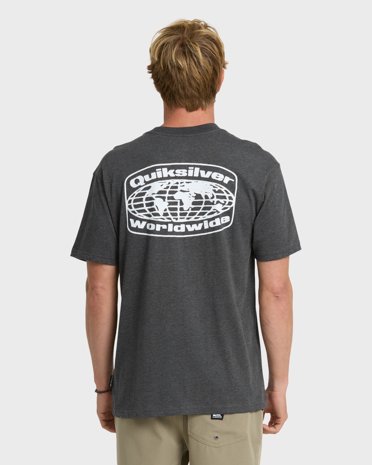 Global Local Classic T-shirt - Charcoal Heather | Quick Silver