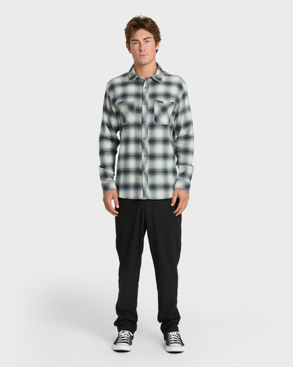 Terrace Stretch Flannel Shirt - Moonstruck | Quick Silver