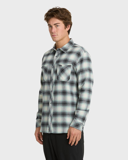 Terrace Stretch Flannel Shirt - Moonstruck | Quick Silver