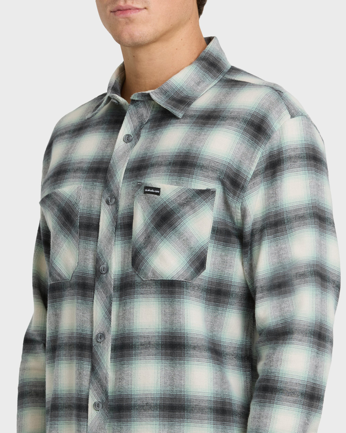 Terrace Stretch Flannel Shirt - Moonstruck | Quick Silver