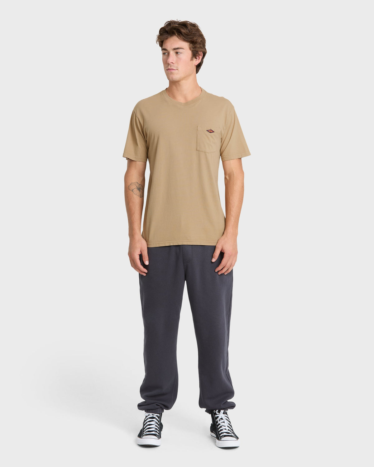 Saltwater Pocket Tee - Elmwood | Quick Silver