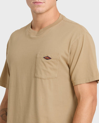 Saltwater Pocket Tee - Elmwood | Quick Silver