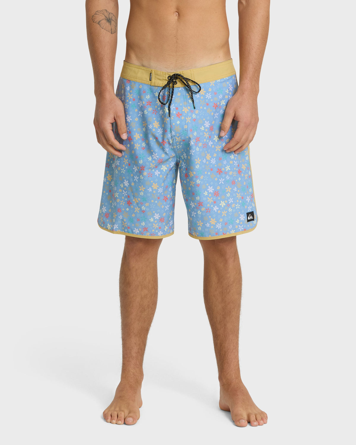 Surfsilk Scallop Ditsy 19" Boardshorts - Ashley Blue | Quick Silver
