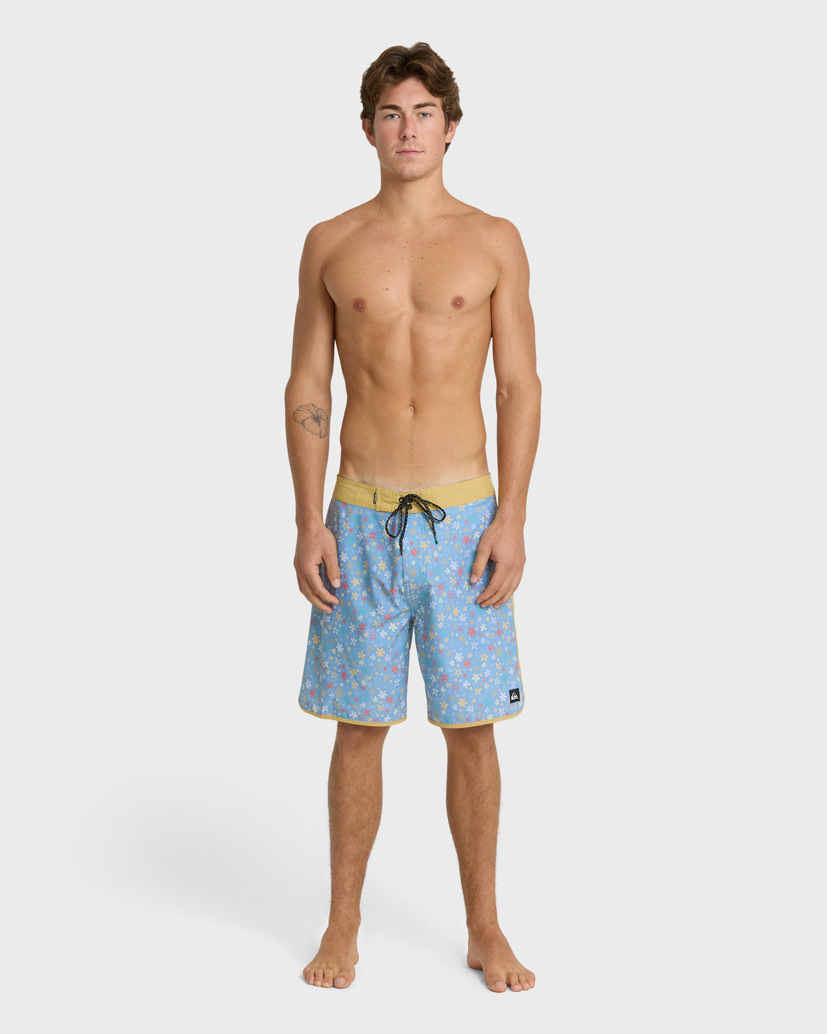 Surfsilk Scallop Ditsy 19" Boardshorts - Ashley Blue | Quick Silver