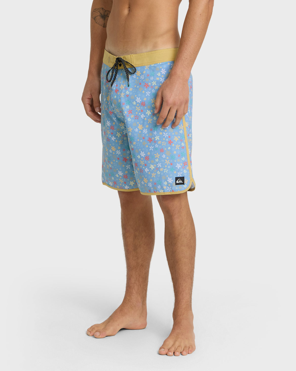 Surfsilk Scallop Ditsy 19" Boardshorts - Ashley Blue | Quick Silver