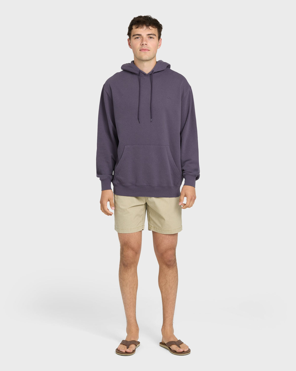Saltwater Hoodie - Graystone | Quick Silver