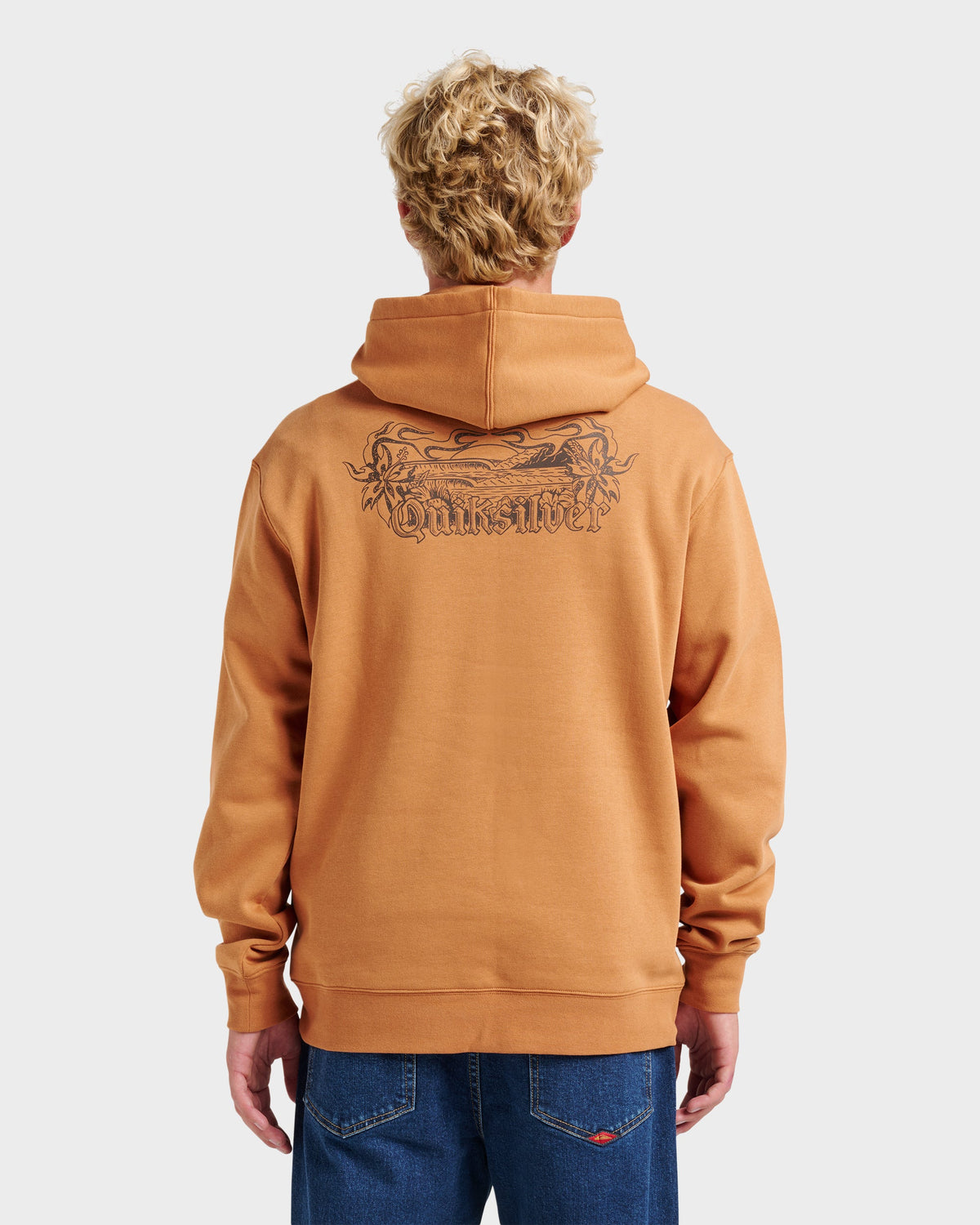 Graphic Hoodie - Almond | Quick Silver