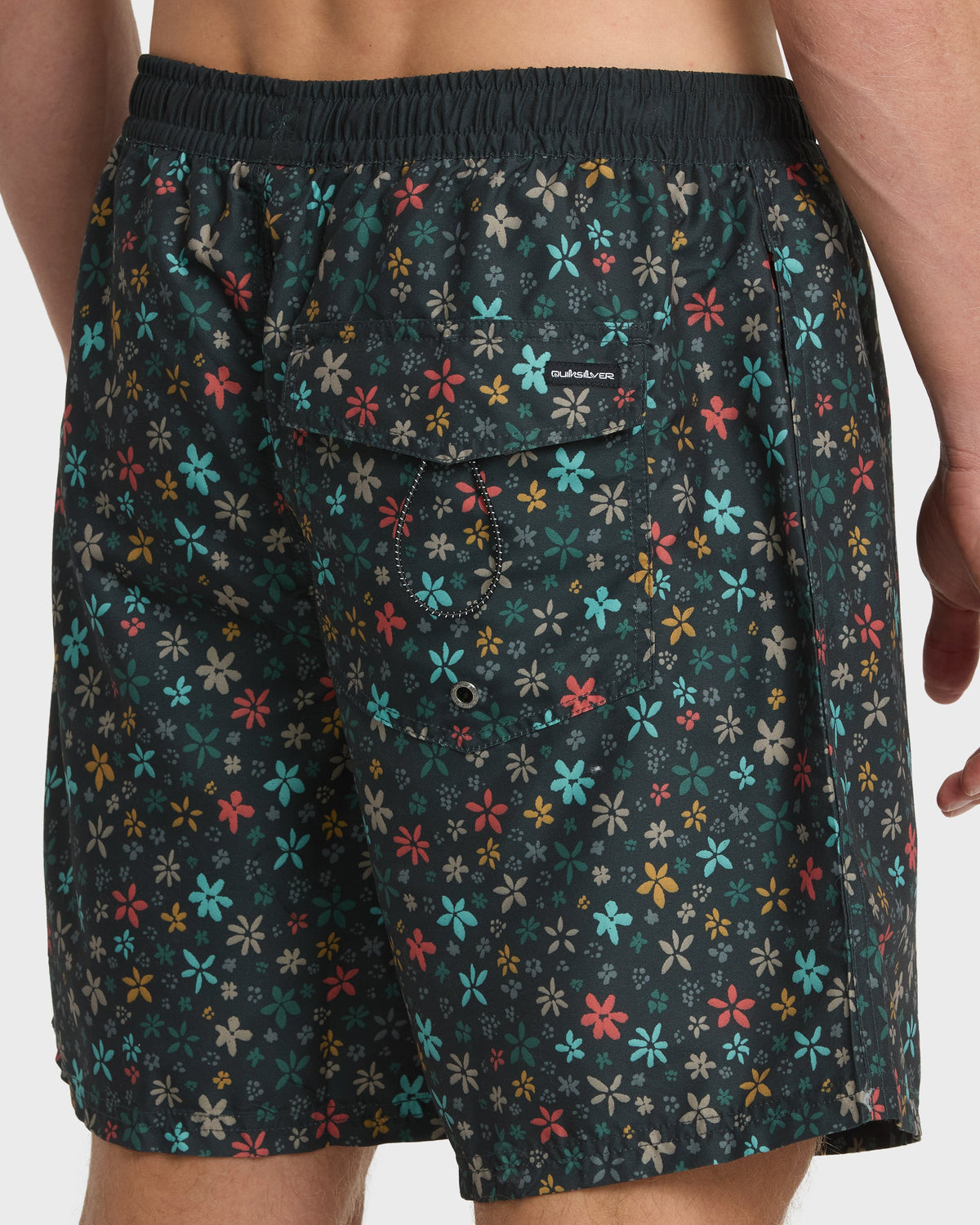 Everyday Ditsy Floral Swim Trunks - Black | Quick Silver