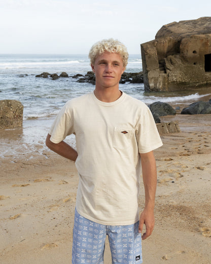 Saltwater Pocket Tee - Moonstruck | Quick Silver