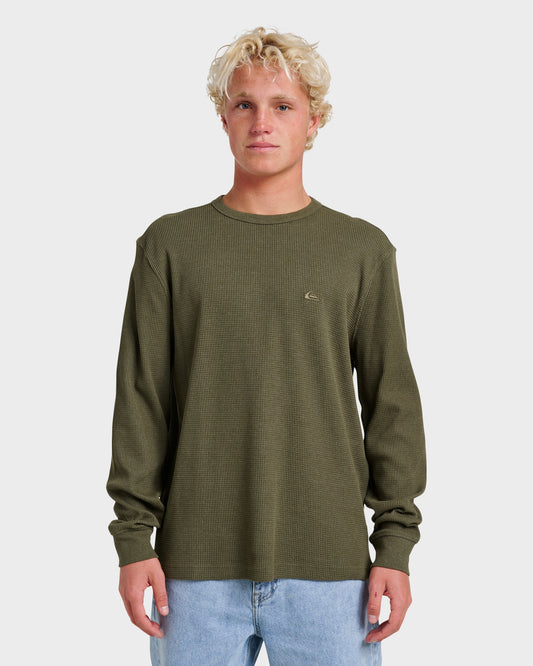 Nelson Long Sleeve Thermal Top - Grape Leaf | Quick Silver