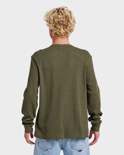 Nelson Long Sleeve Thermal Top - Grape Leaf | Quick Silver