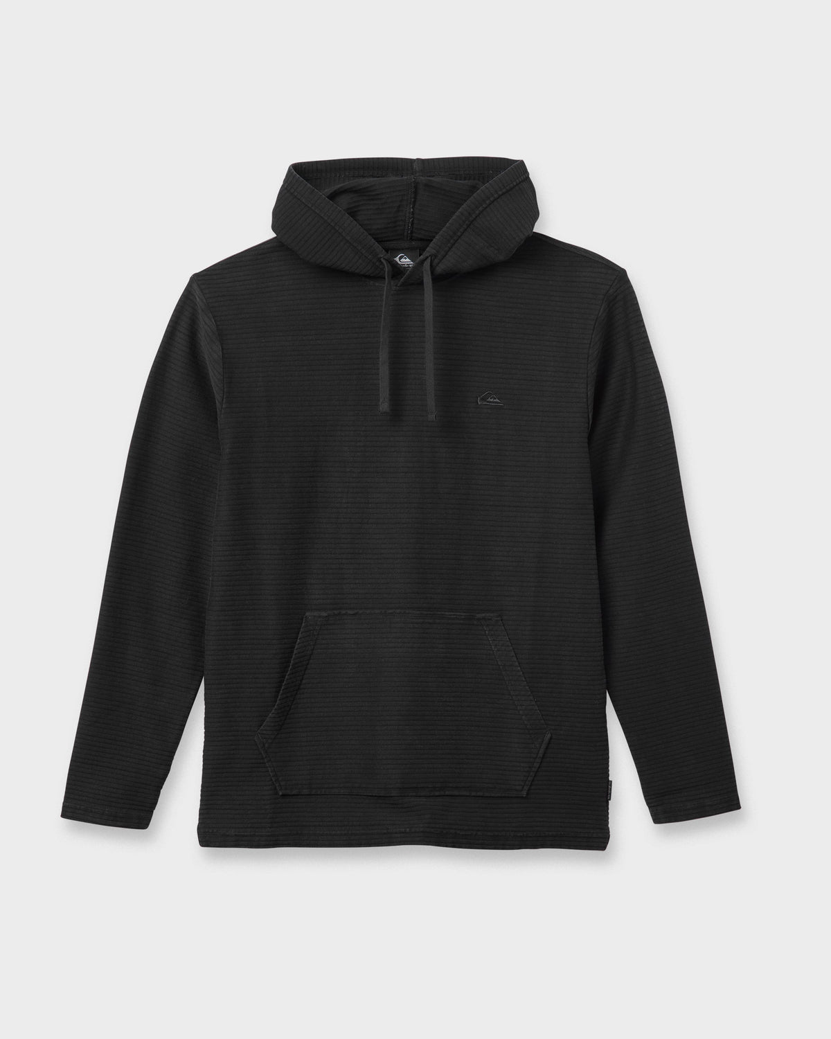 Alamitos Long Sleeve Hooded Top - Black | Quick Silver
