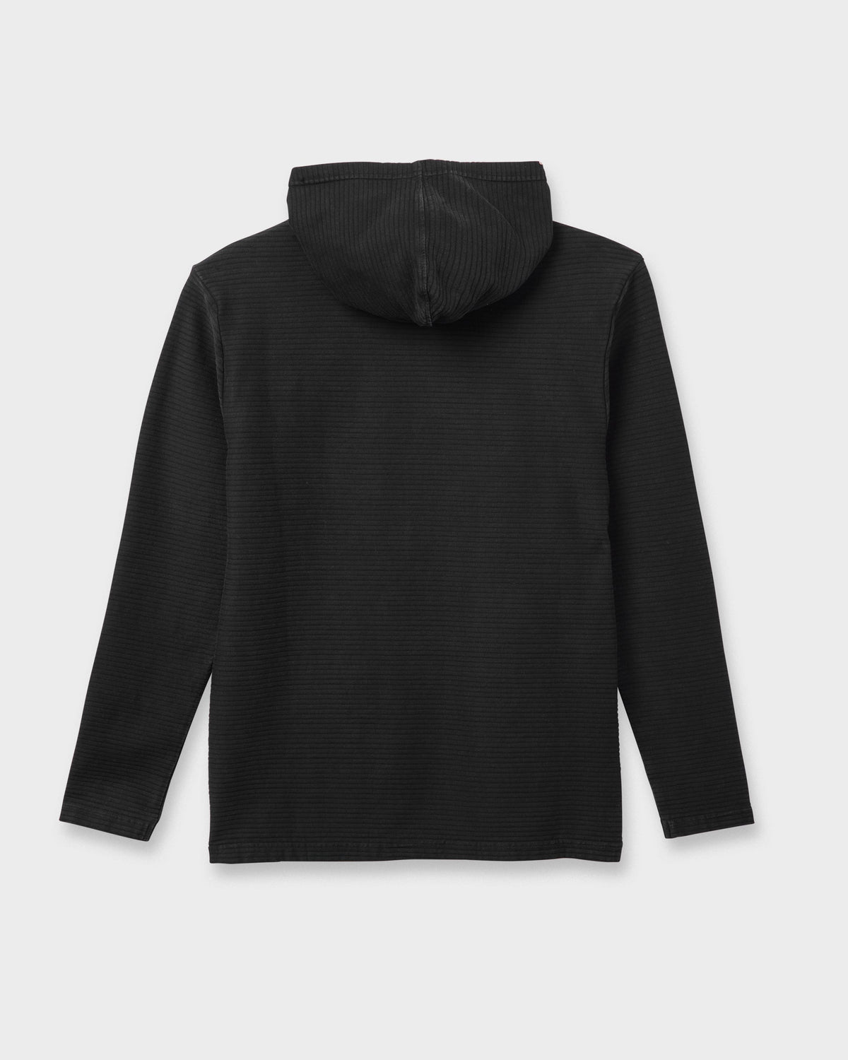 Alamitos Long Sleeve Hooded Top - Black | Quick Silver