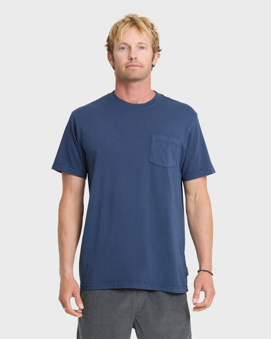 Saltwater Pocket Tee - Navy | Quick Silver