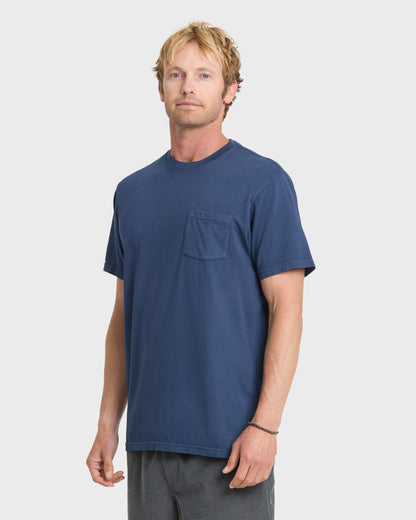 Saltwater Pocket Tee - Navy | Quick Silver