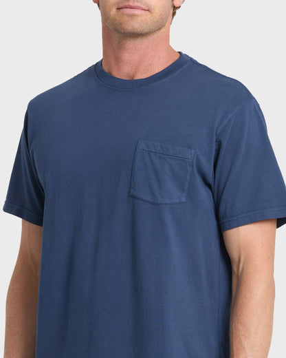 Saltwater Pocket Tee - Navy | Quick Silver