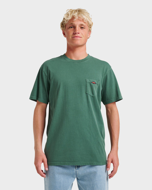 Saltwater Pocket Tee - Trekking Green | Quick Silver